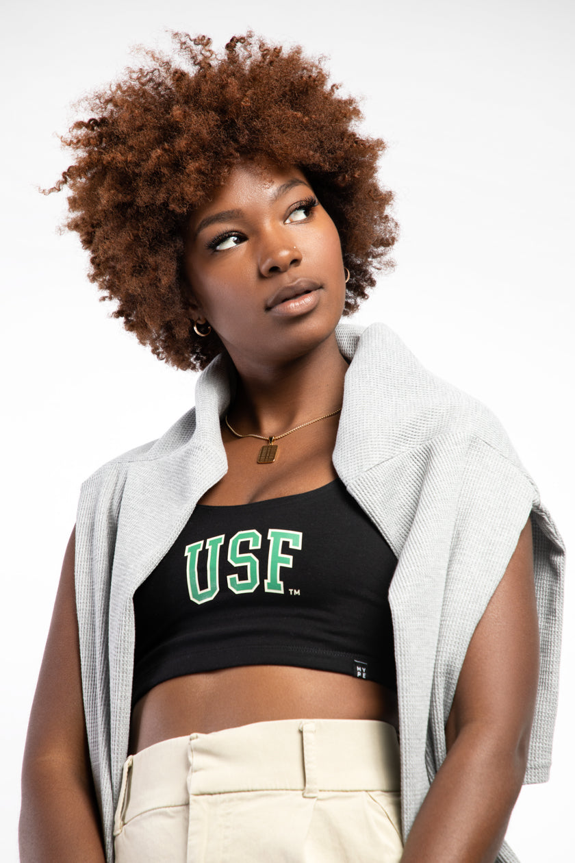 Women's Fitted High Neck Cropped Top – Miami Style Wholesale Apparel