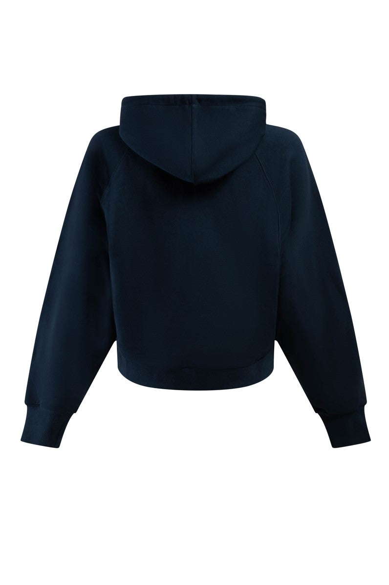 Notre Dame Raglan Zip-Up