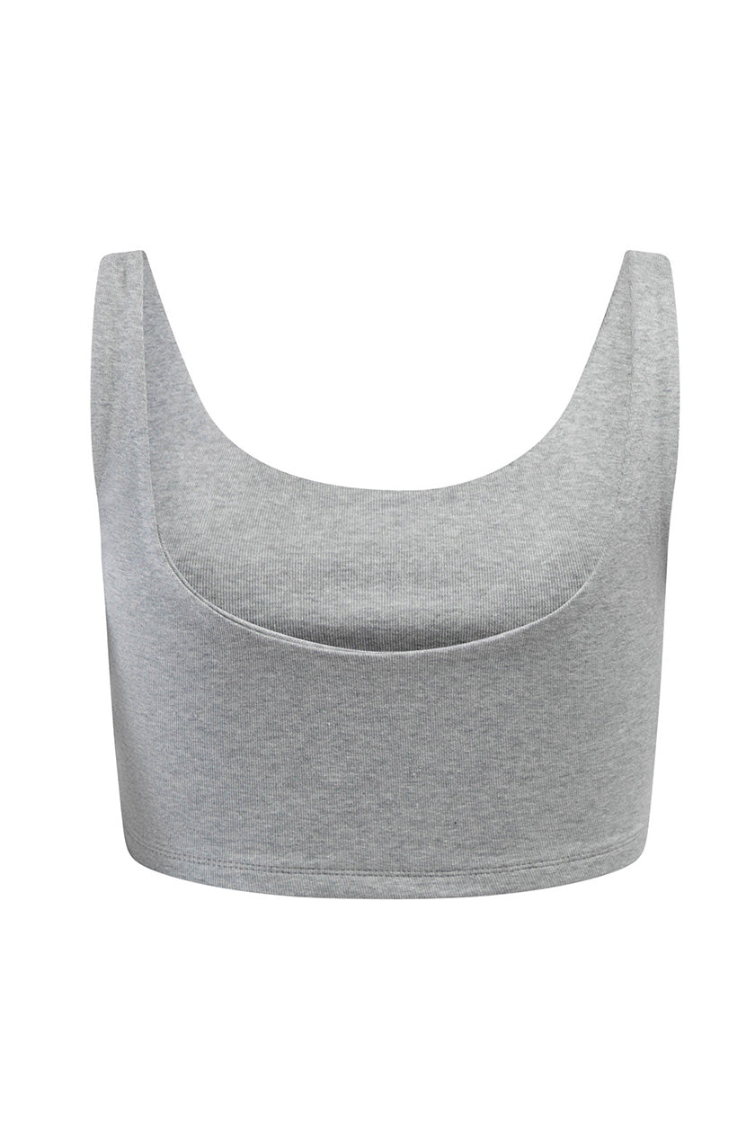 Fordham Scoop Neck Crop Top