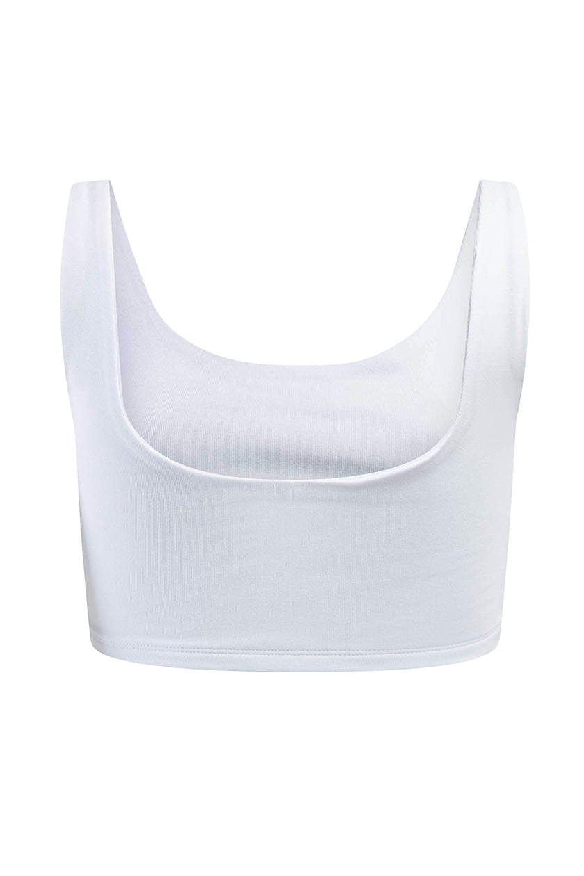 Hampton Scoop Neck Crop Top