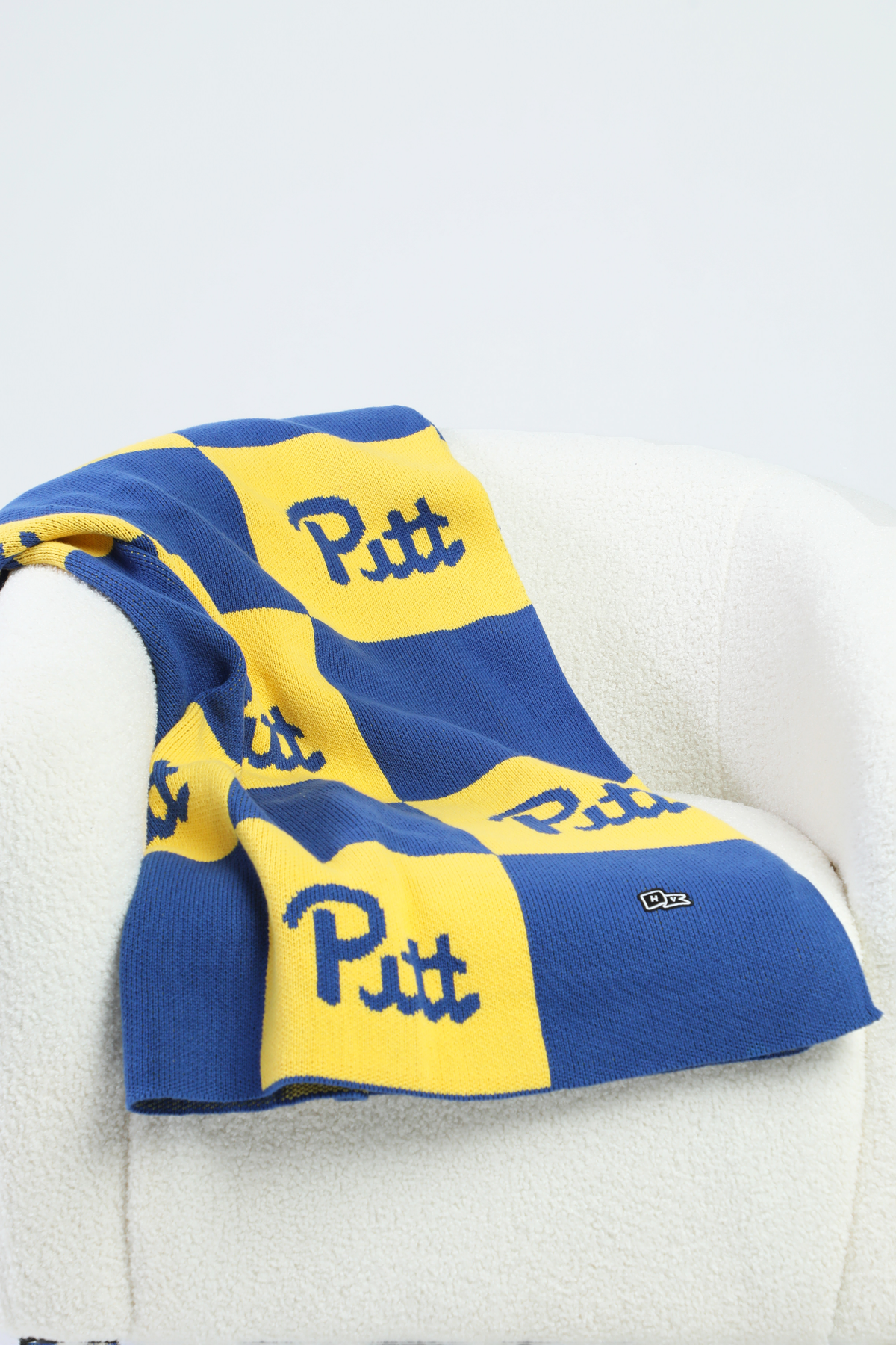 University of Pittsburgh First Class Intarsia Blanket