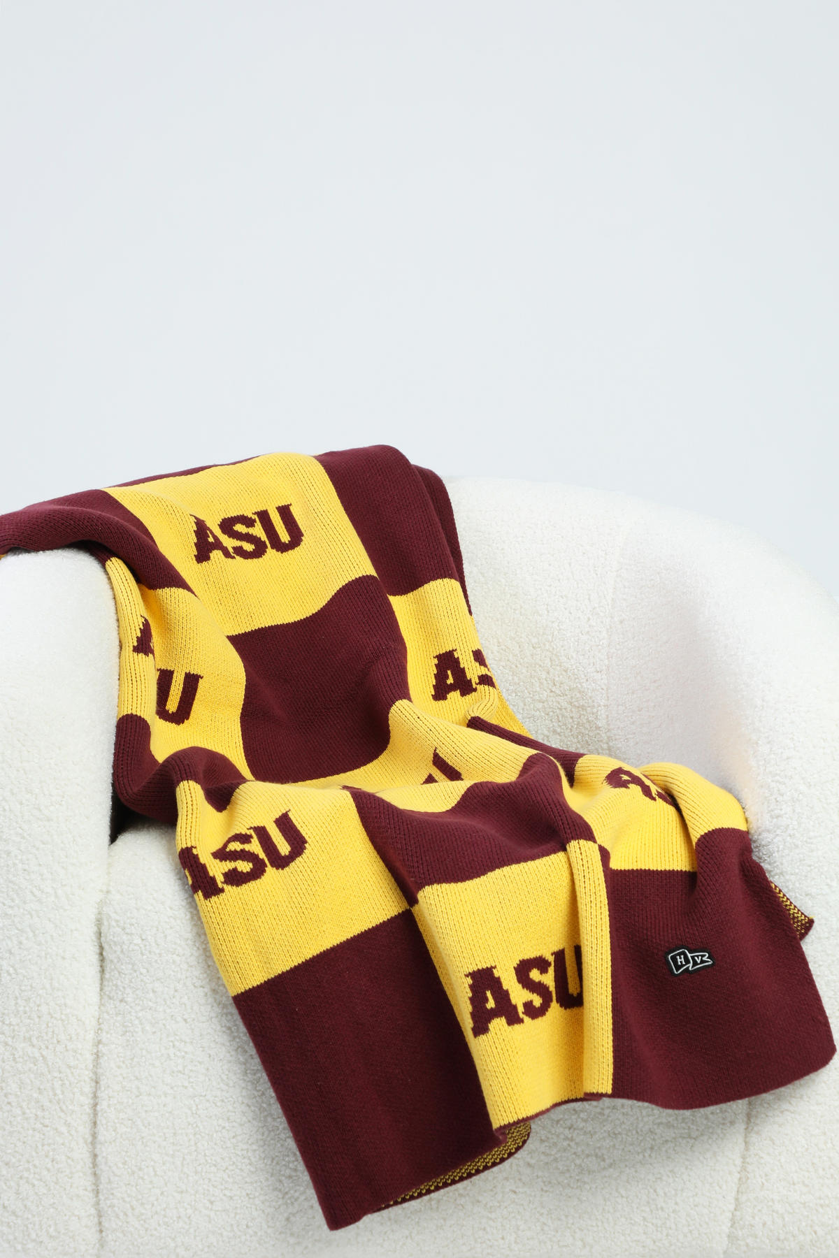 ASU First Class Intarsia Blanket