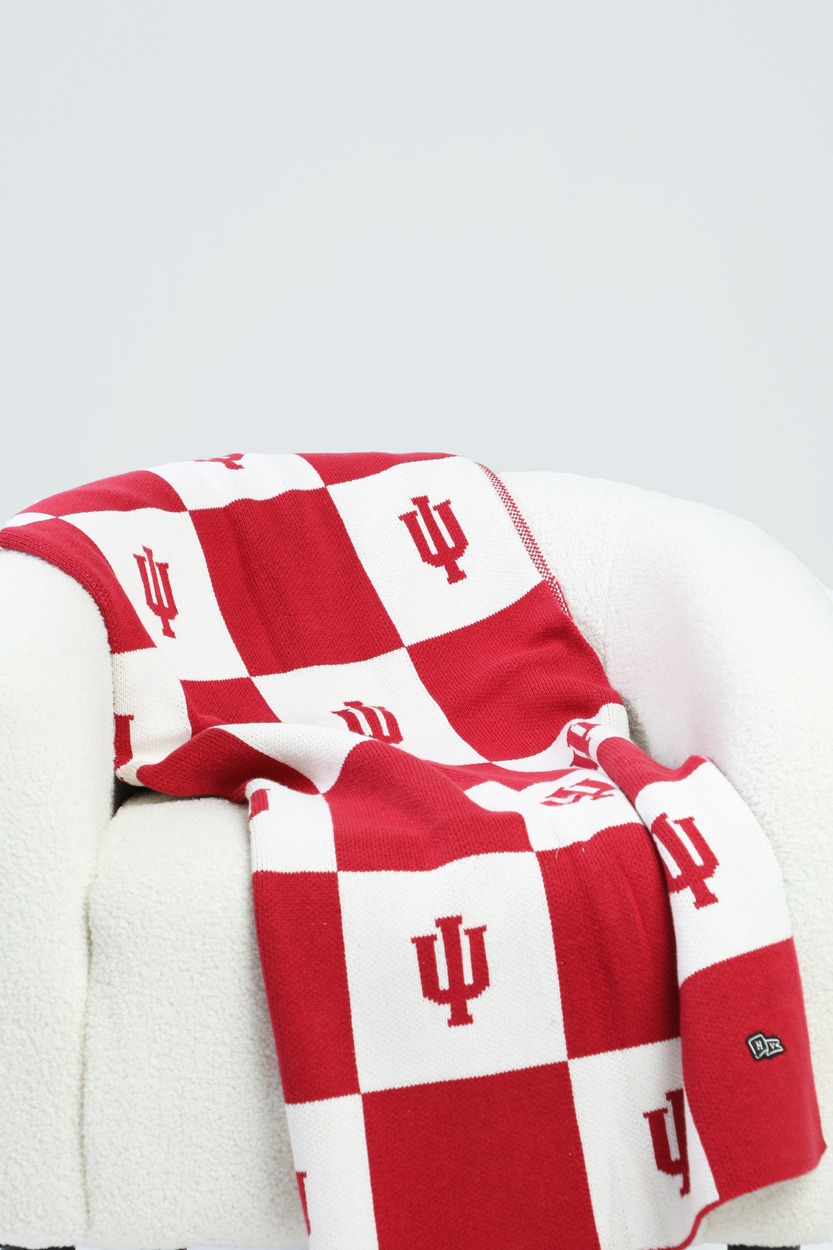 Indiana University First Class Intarsia Blanket