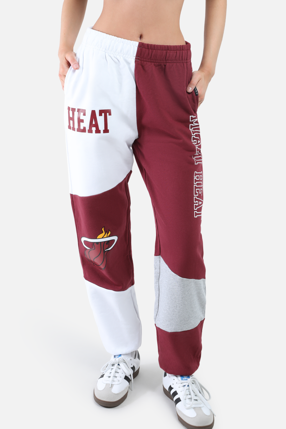 Miami Heat Patched Pants