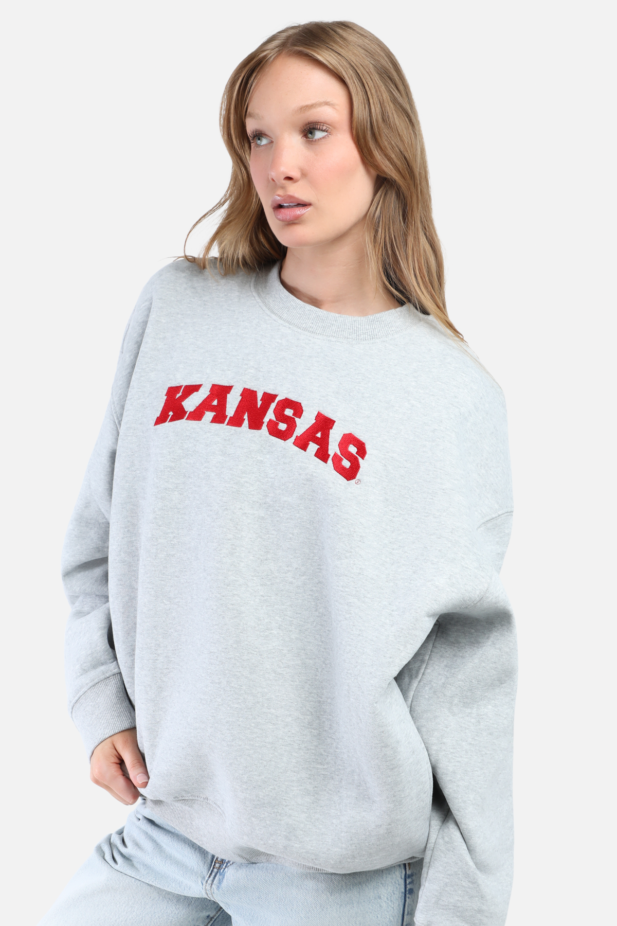 University of Kansas Offside Crewneck