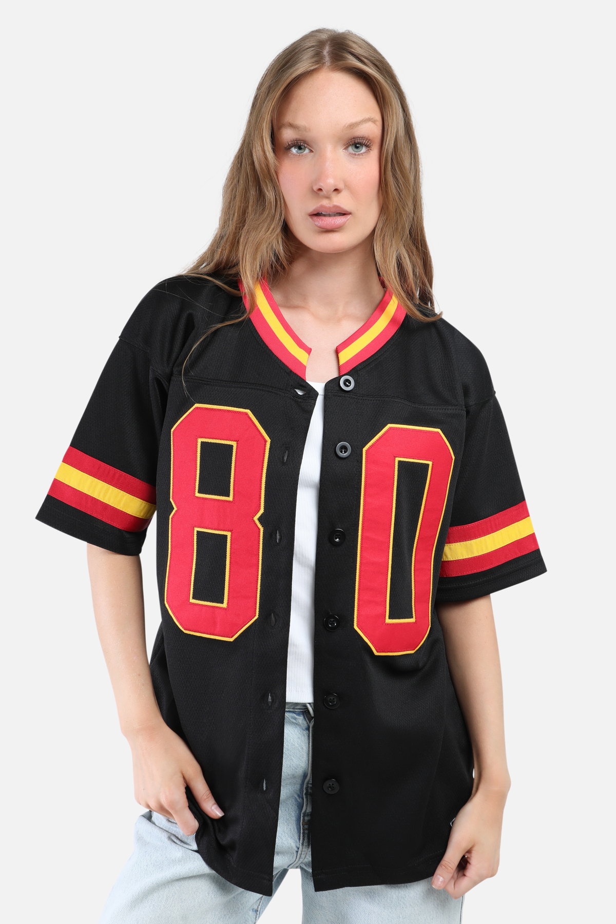 University of Southern California Button Down Football Jersey