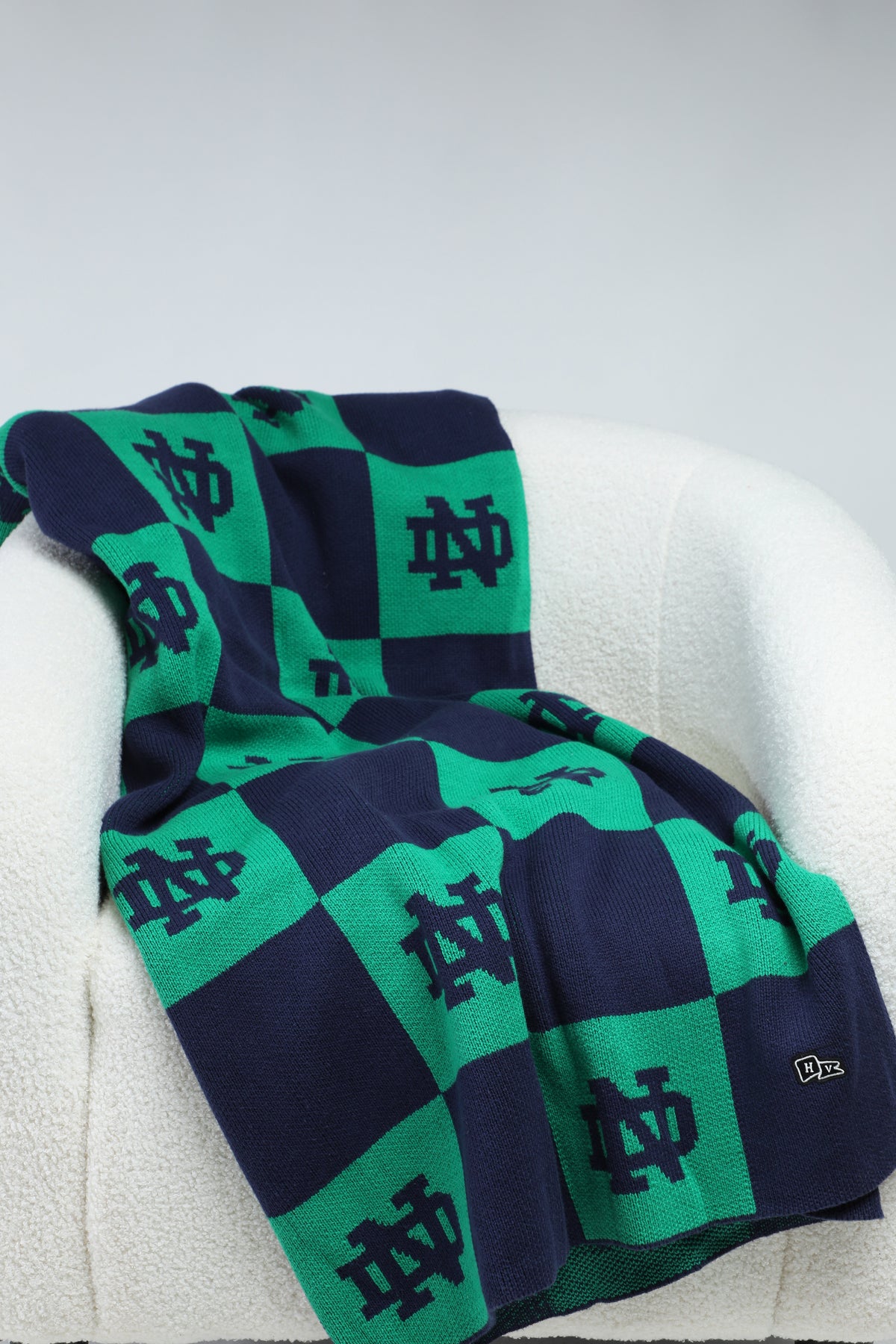 University of Notre Dame First Class Intarsia Blanket