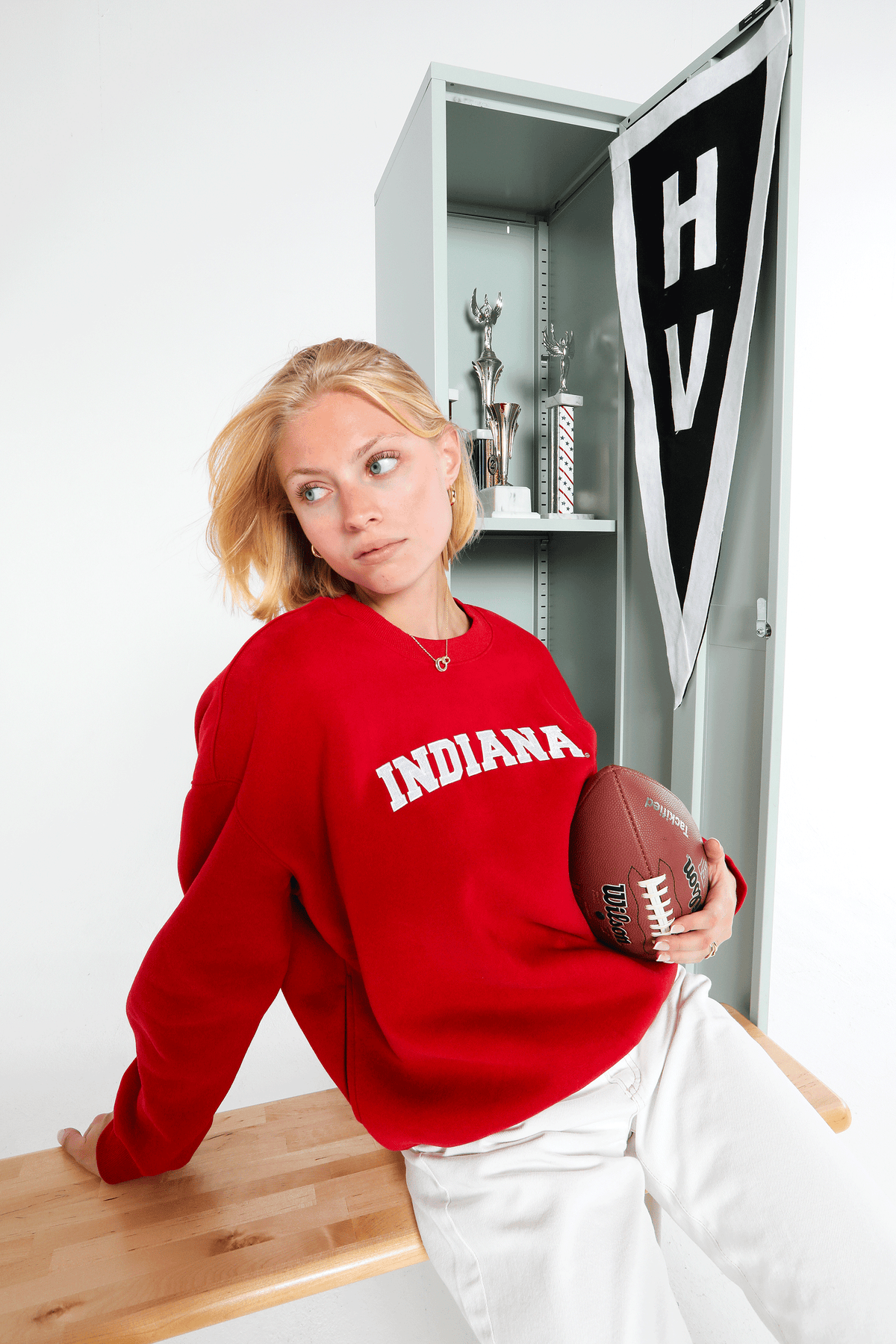 Indiana University Offside Crewneck