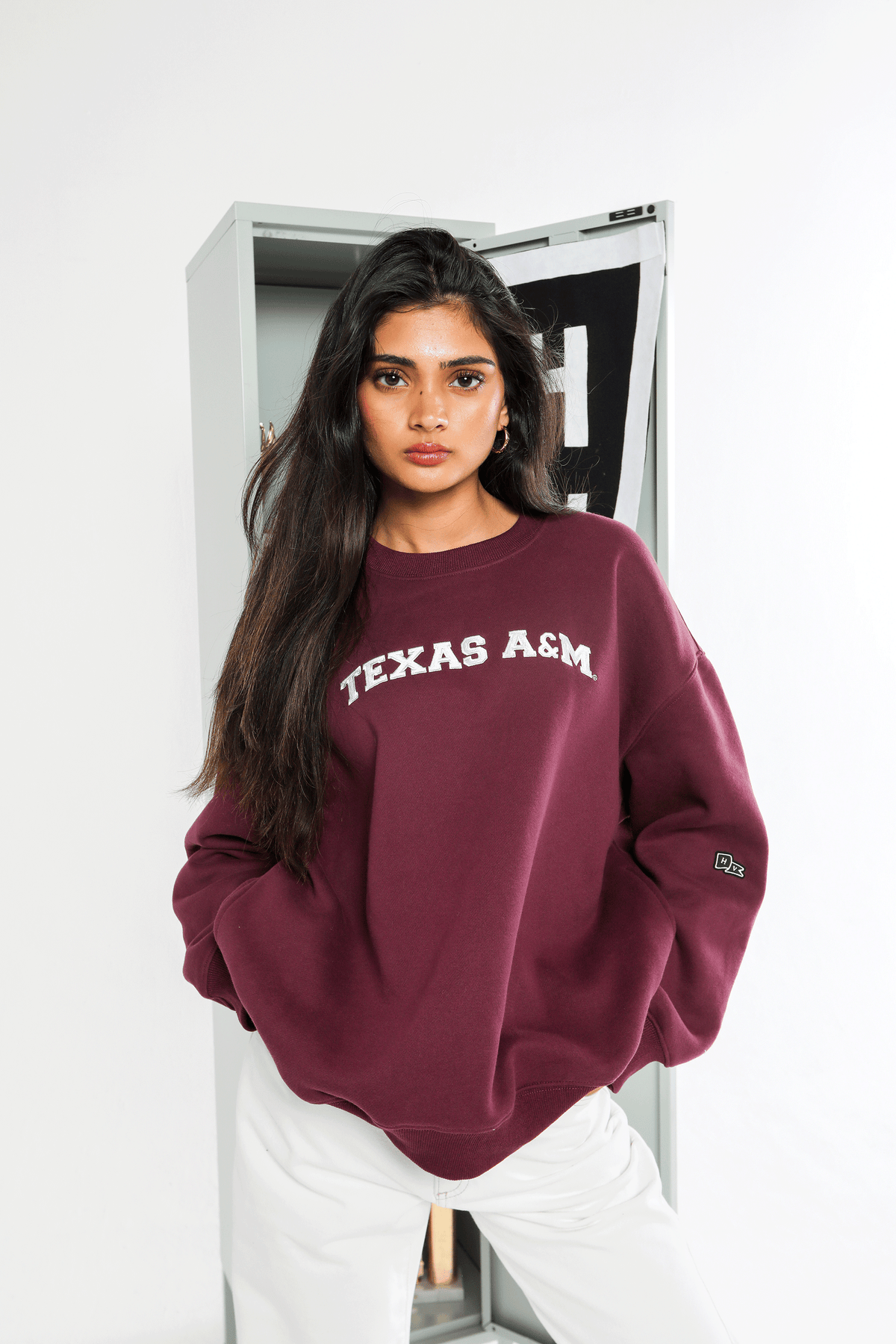 Texas A&M University Offside Crewneck