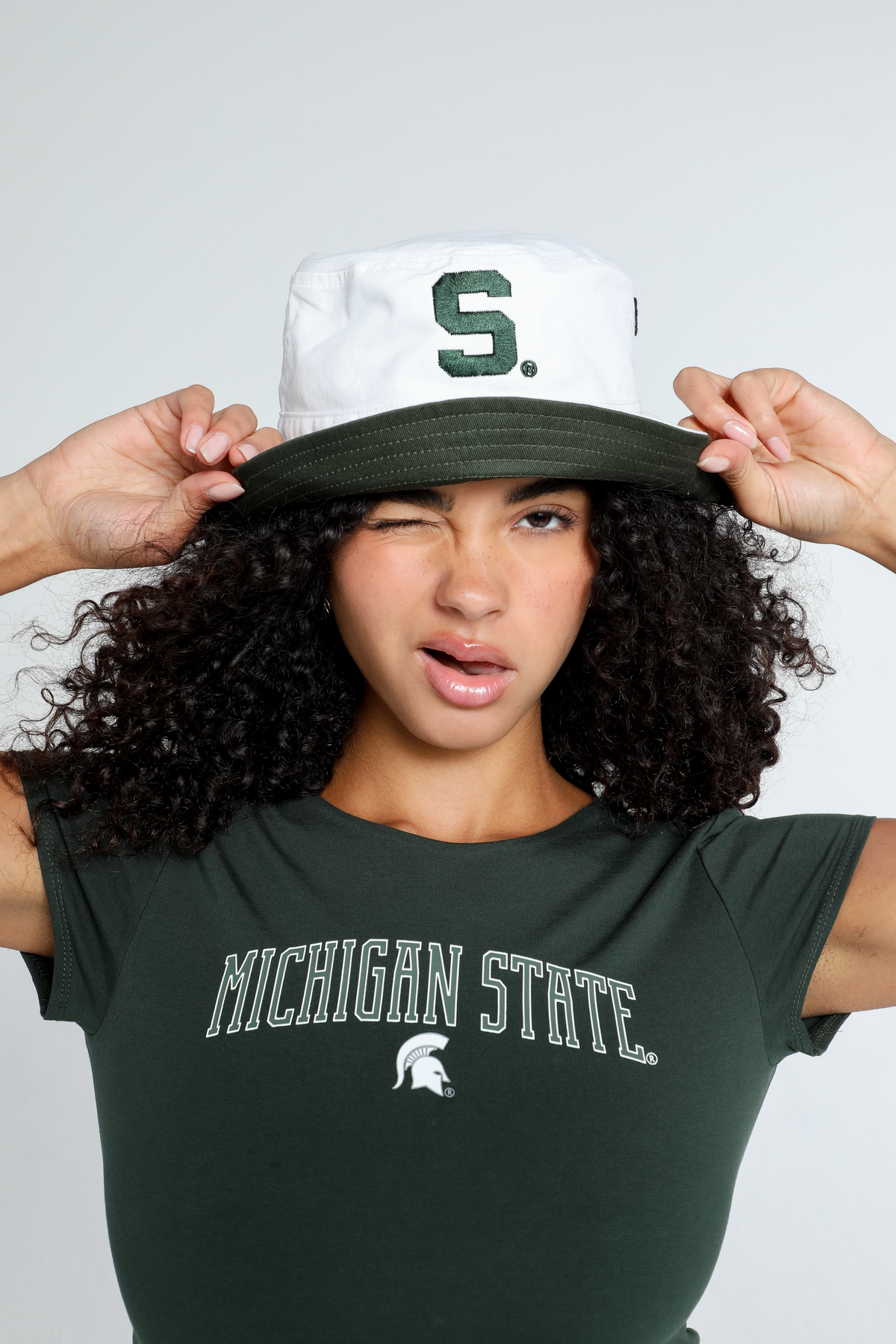 Michigan State Reversible Bucket Hat