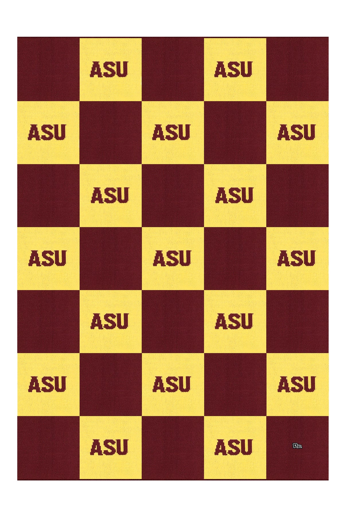 ASU First Class Intarsia Blanket