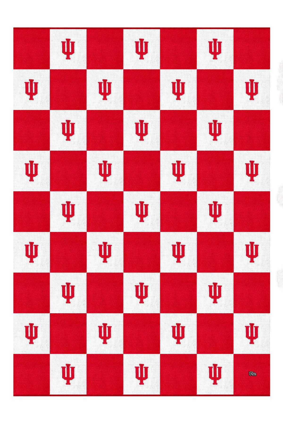 Indiana University First Class Intarsia Blanket