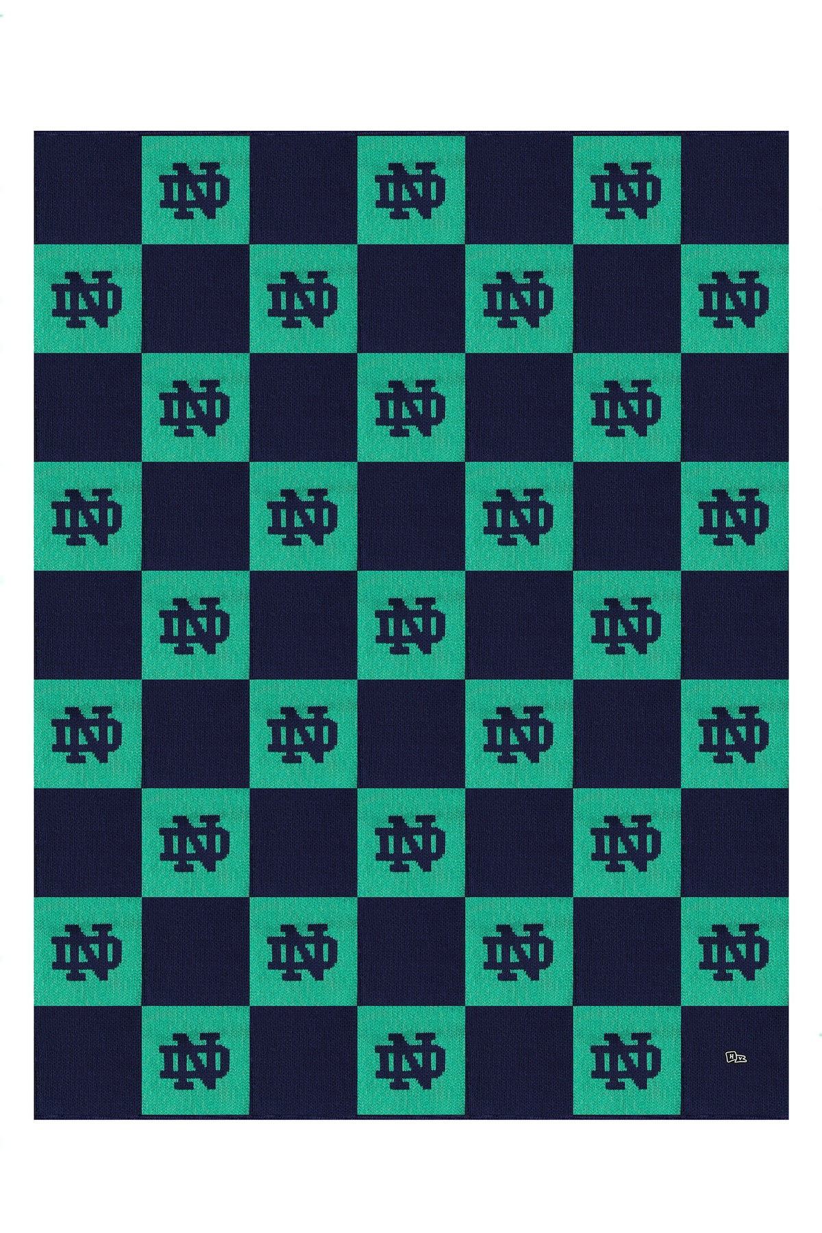 University of Notre Dame First Class Intarsia Blanket