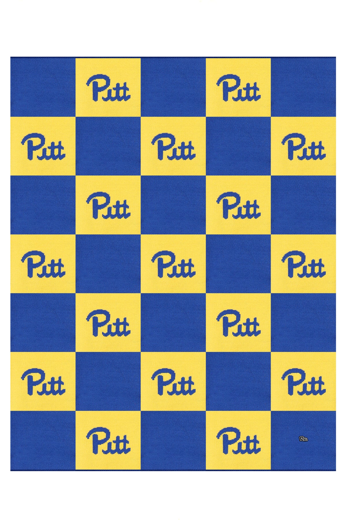 University of Pittsburgh First Class Intarsia Blanket