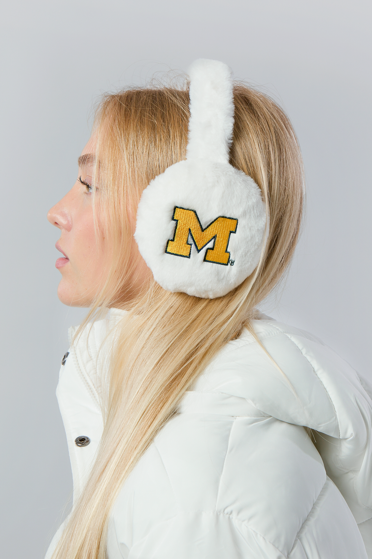 University of Michigan Warm & Fuzzy Earmuffs