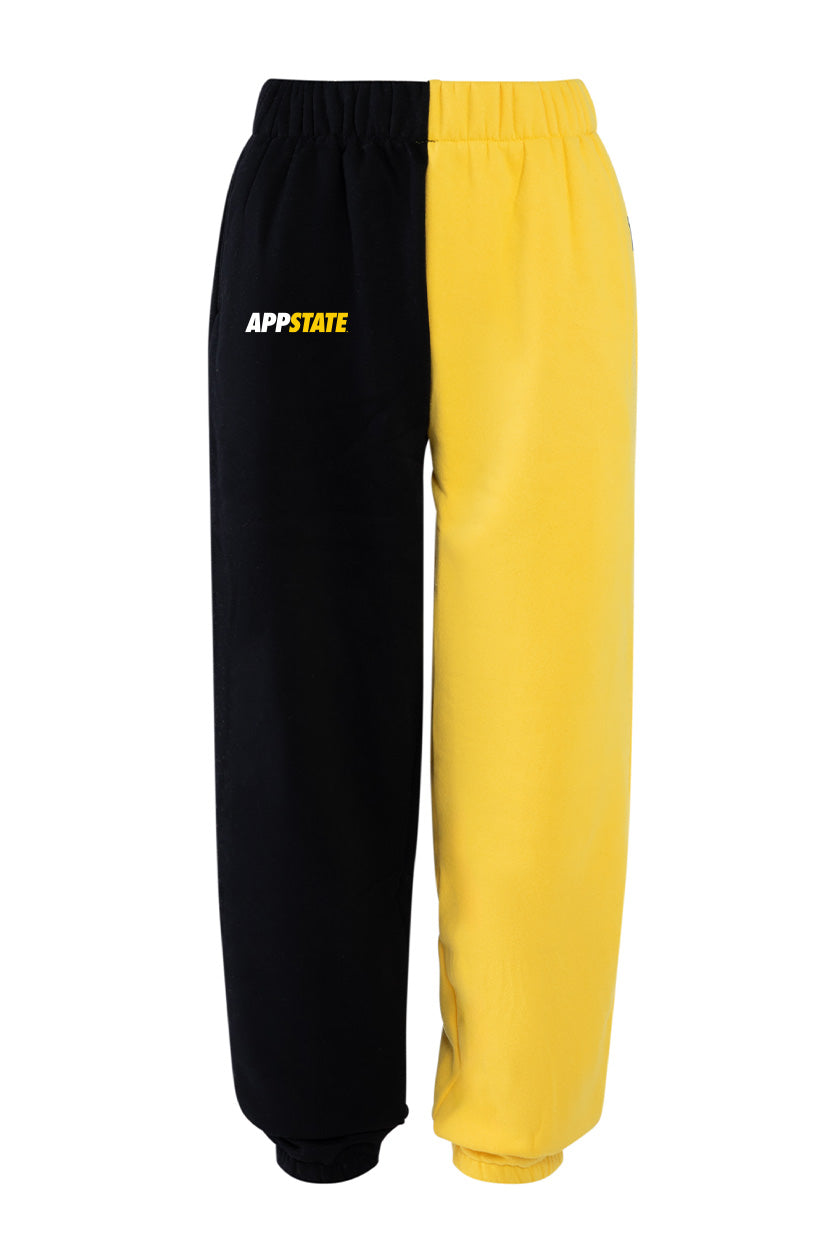 Appalachian State University Color-Block Sweats