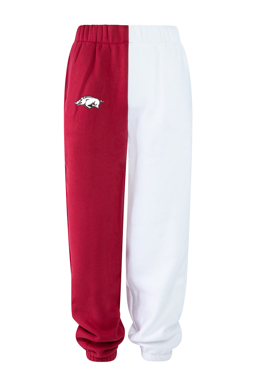 University of Arkansas Color-Block Sweats