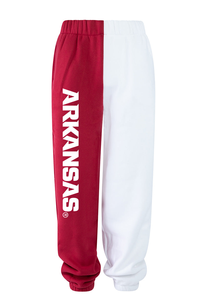 University of Arkansas Color-Block Sweats