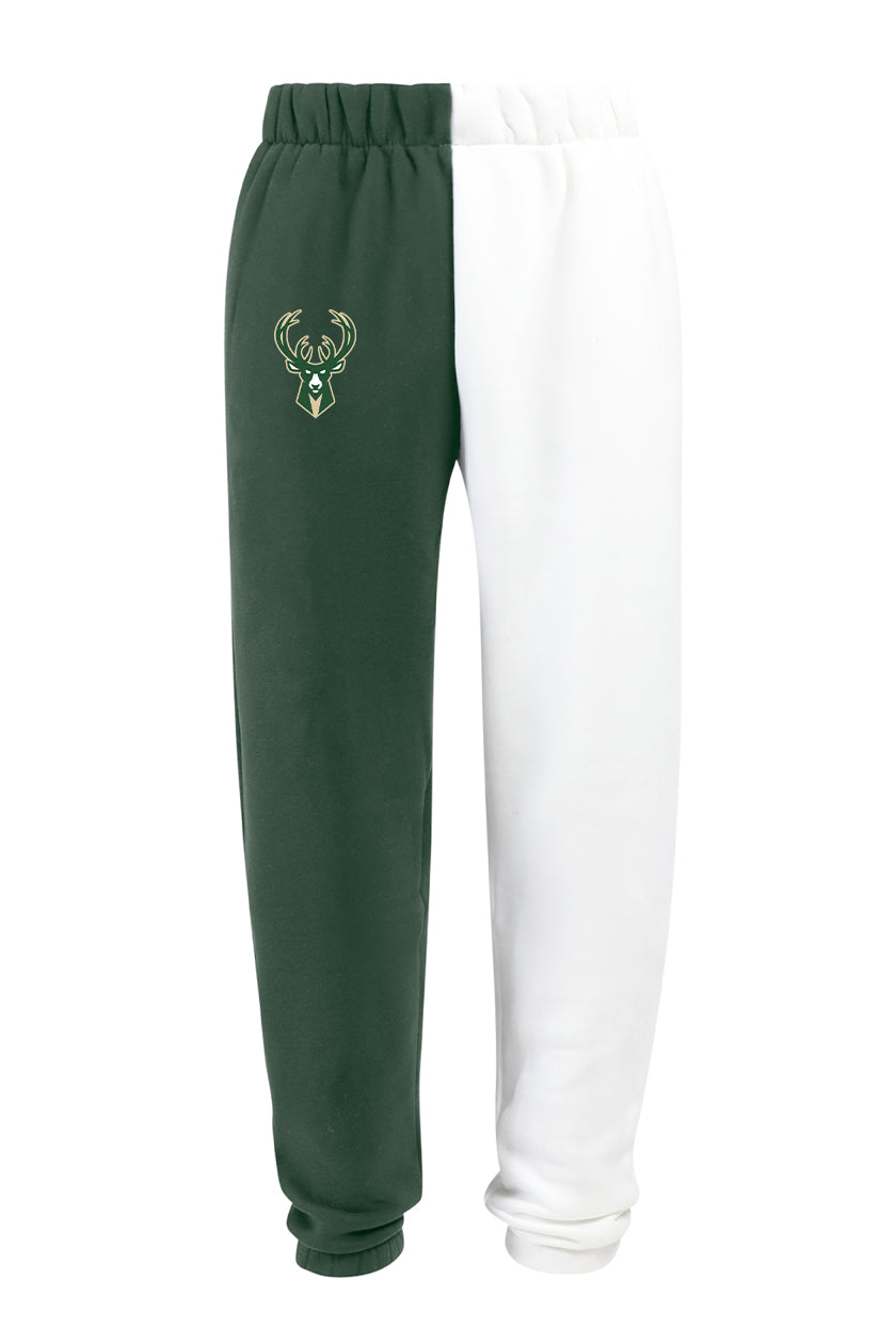 Milwaukee Bucks Color-Block Sweats