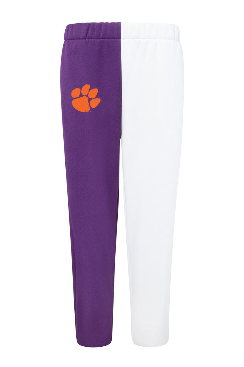 Clemson University Color-Block Sweats