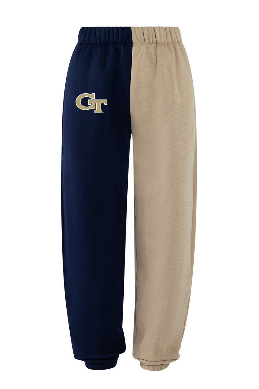 Georgia Tech Color-Block Sweats