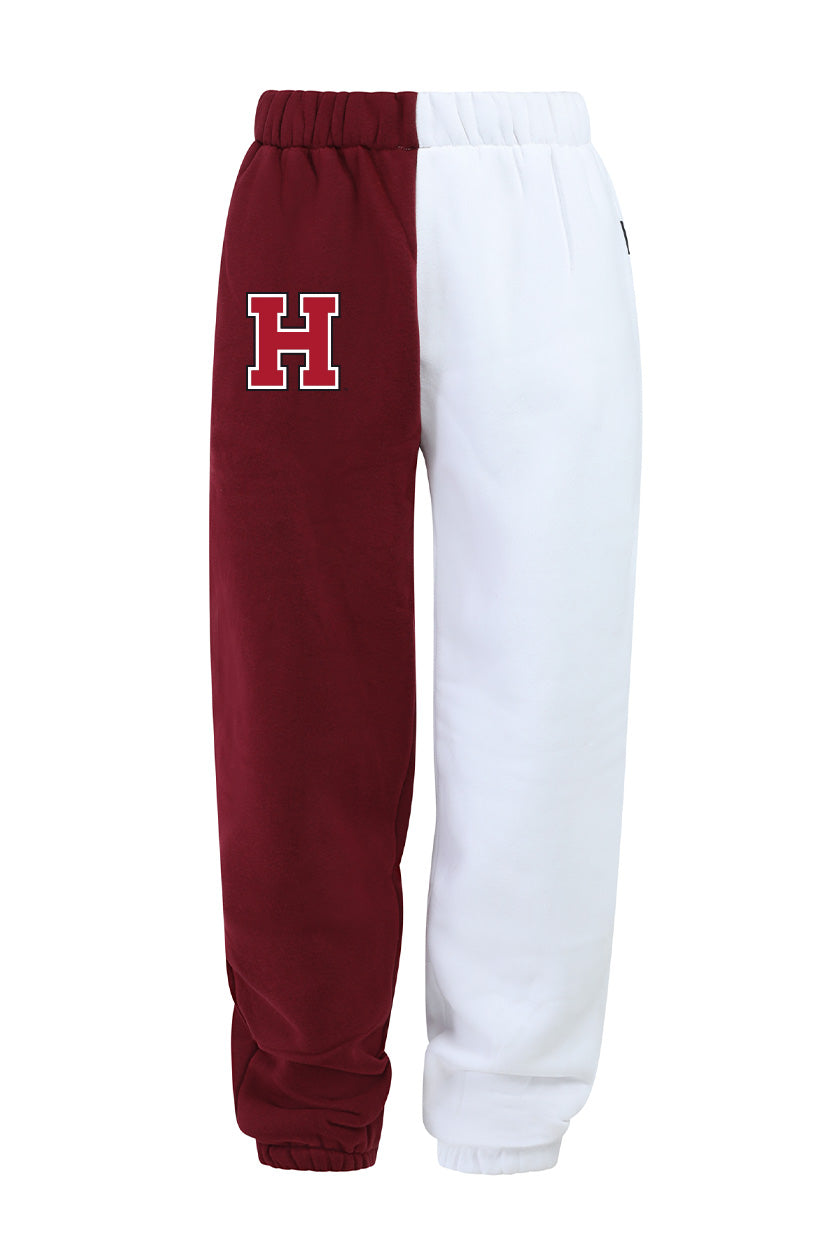 Harvard Color-Block Sweats