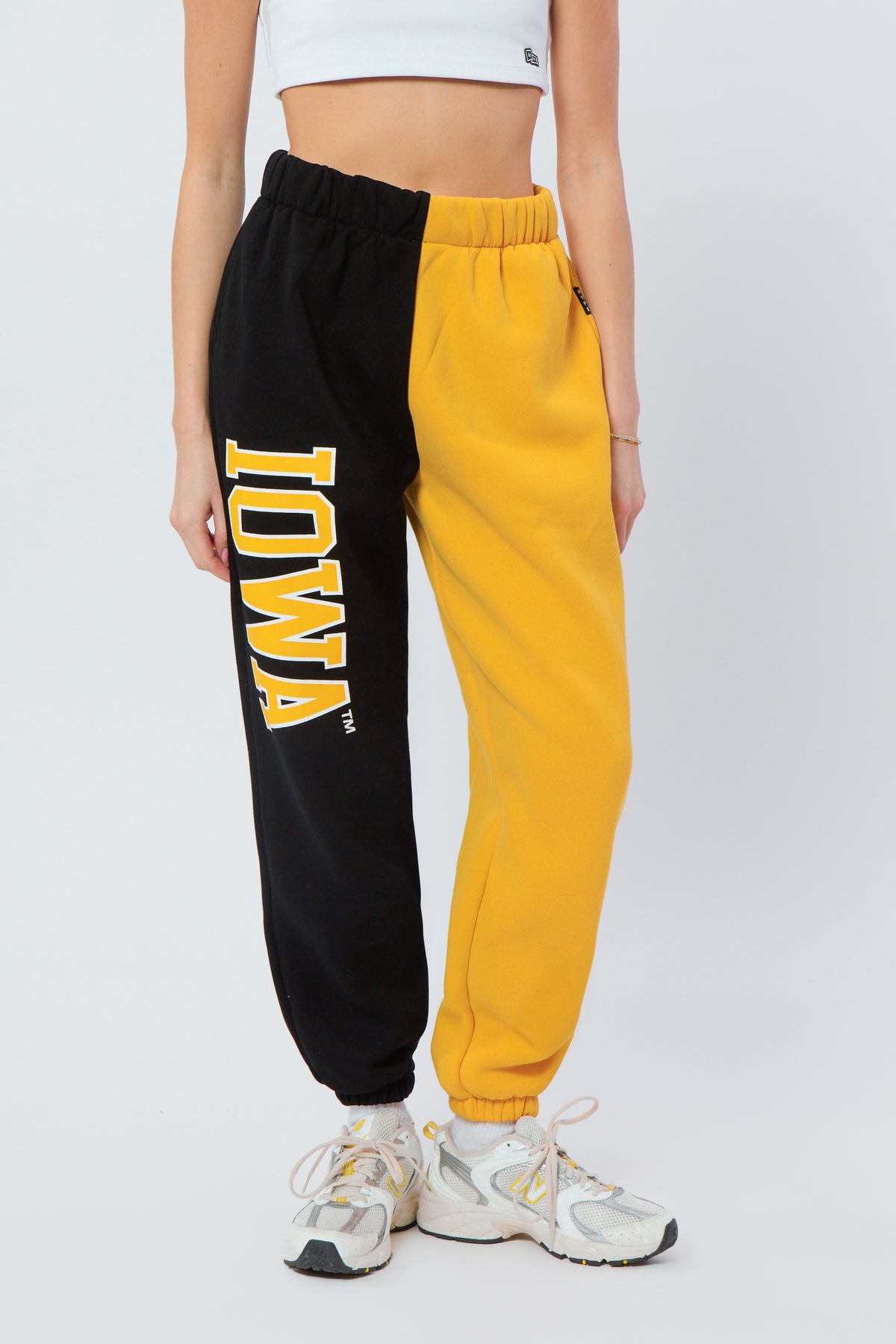 University of Iowa Color-Block Sweats