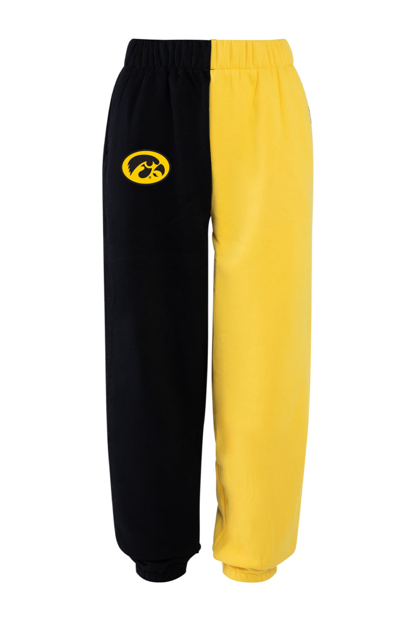 University of Iowa Color-Block Sweats