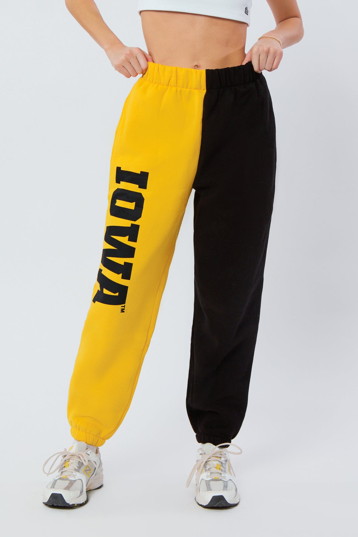 University of Iowa Color-Block Sweats