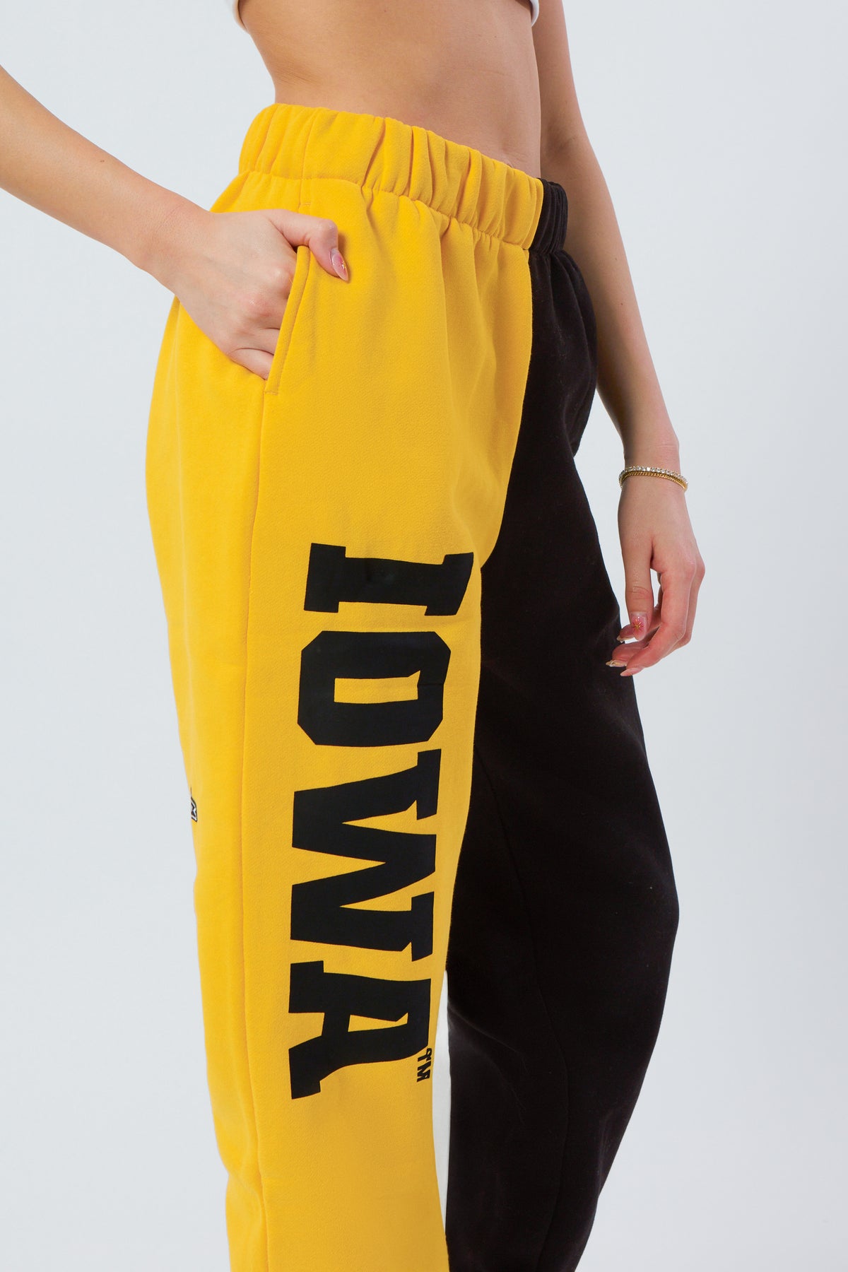 University of Iowa Color-Block Sweats