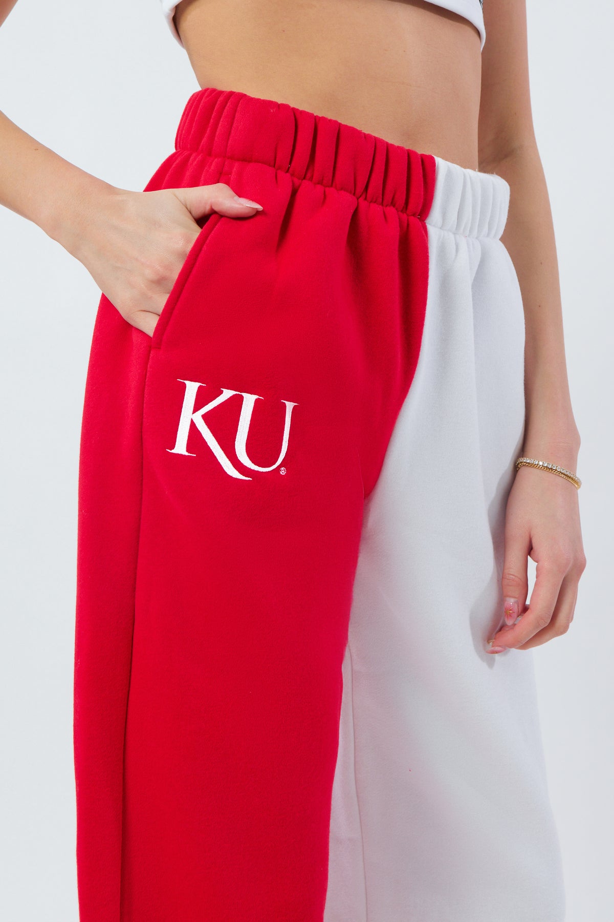 Kansas Color-Block Sweats