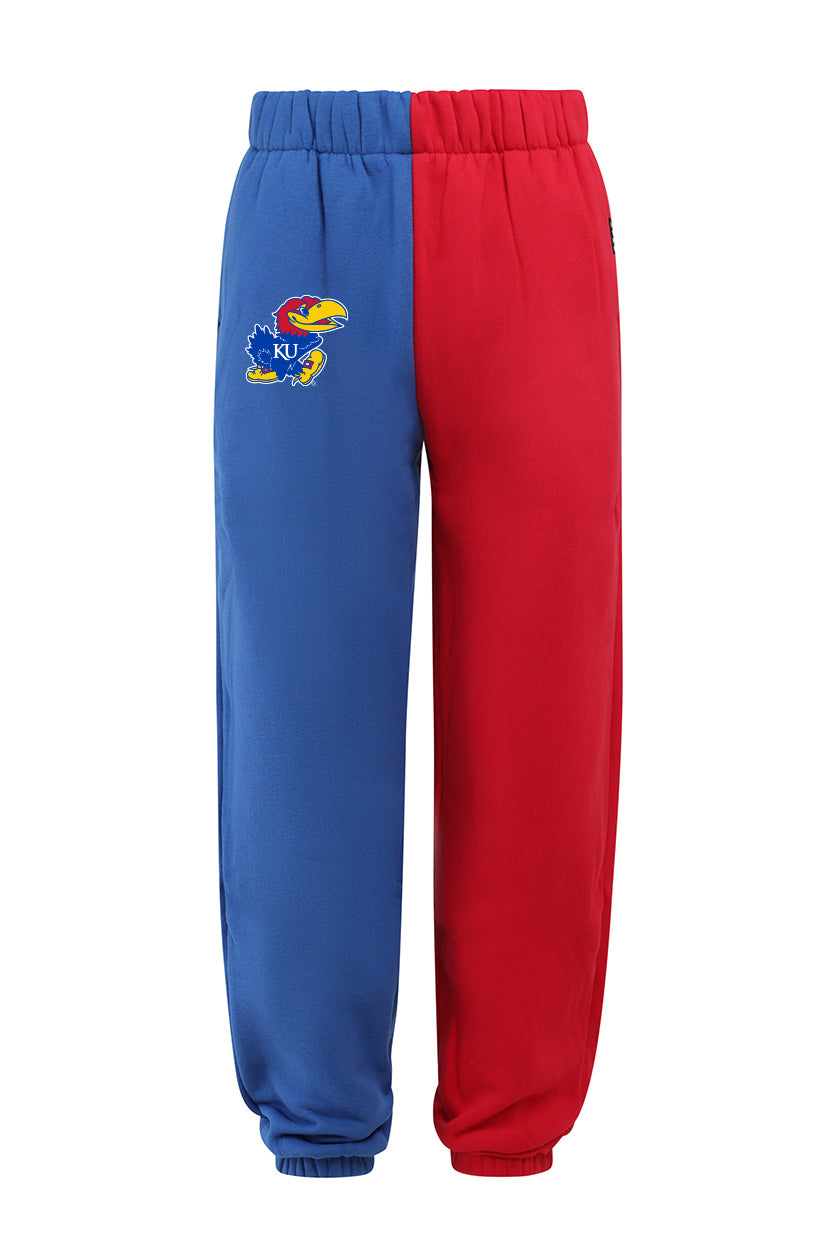 University of Kansas Color-Block Sweats