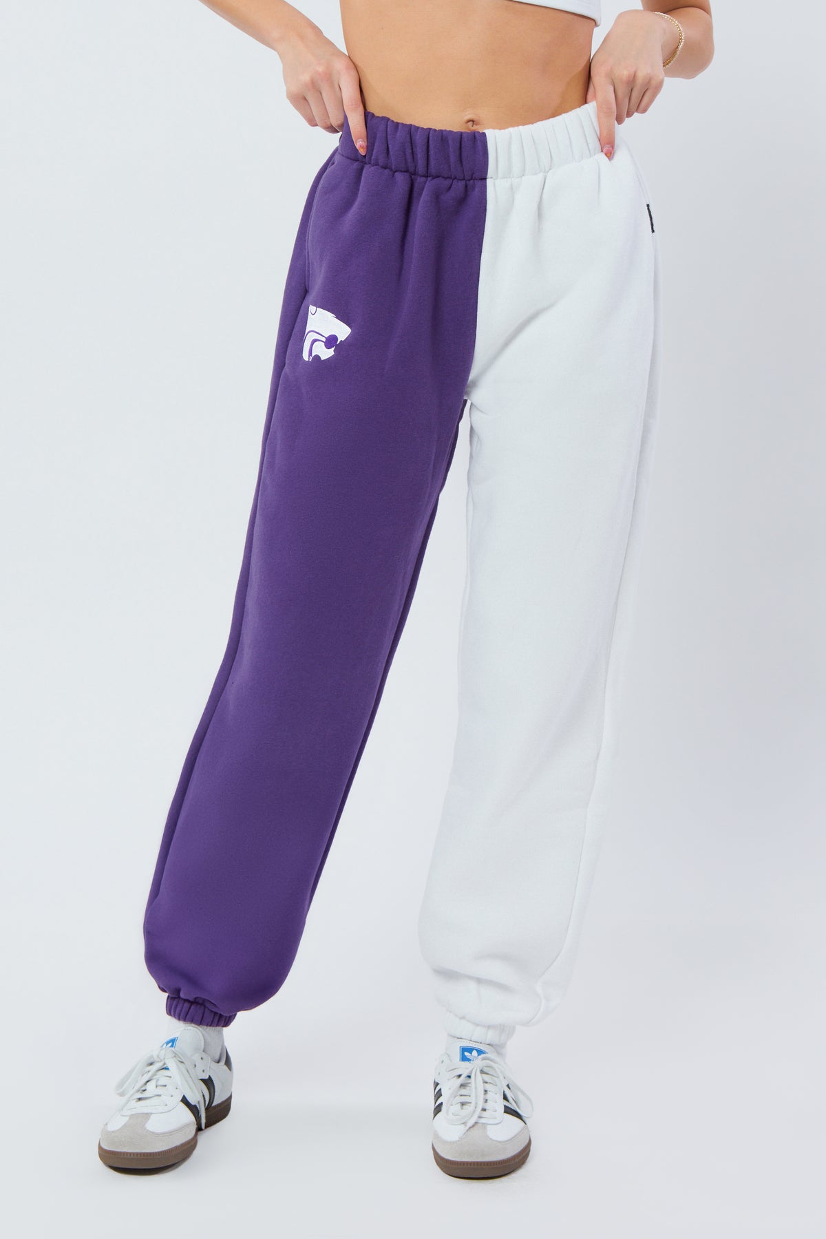 Kansas State Color-Block Sweats