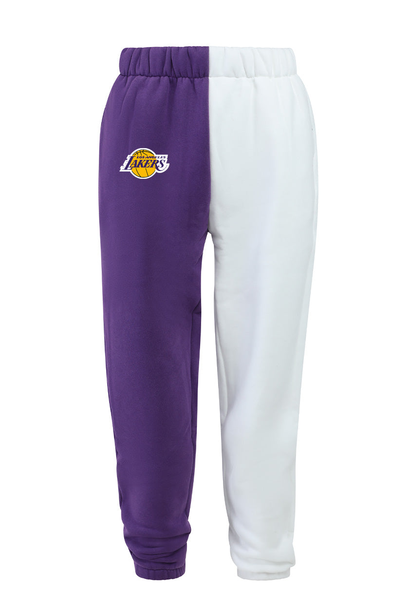 Los Angeles Lakers Color-Block Sweats