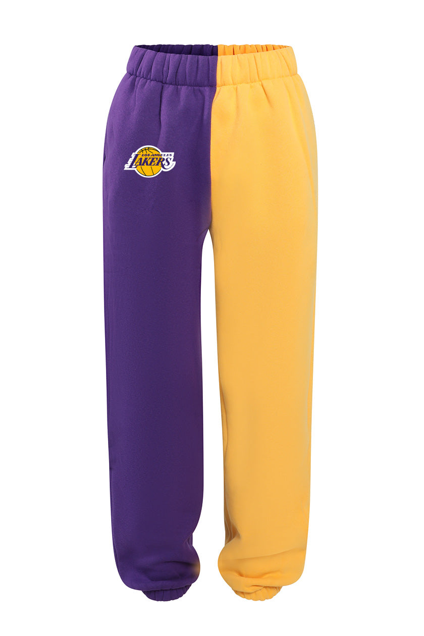 Los Angeles Lakers Color-Block Sweats