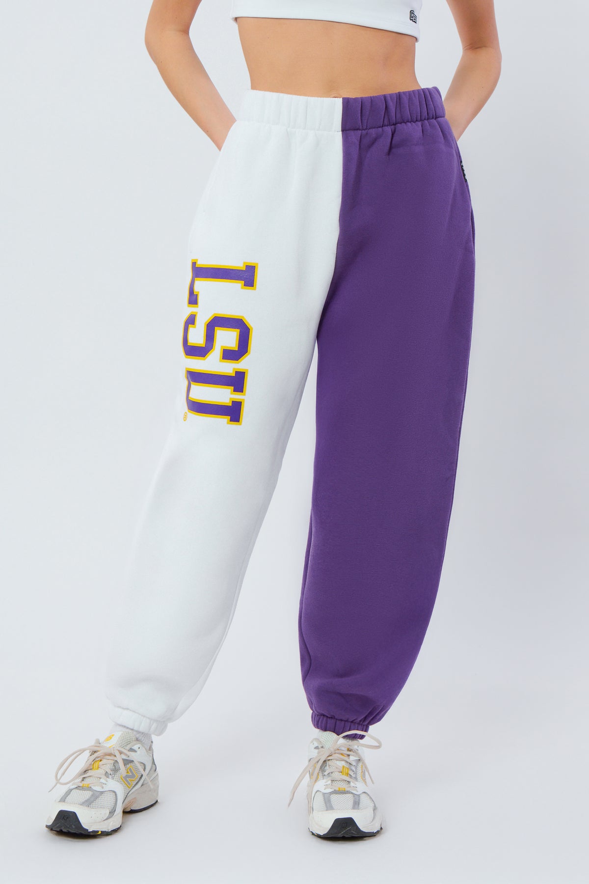 LSU Color-Block Sweats