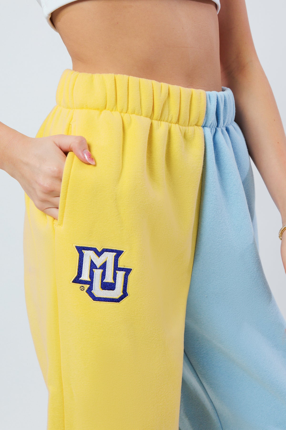 Marquette Color-Block Sweats