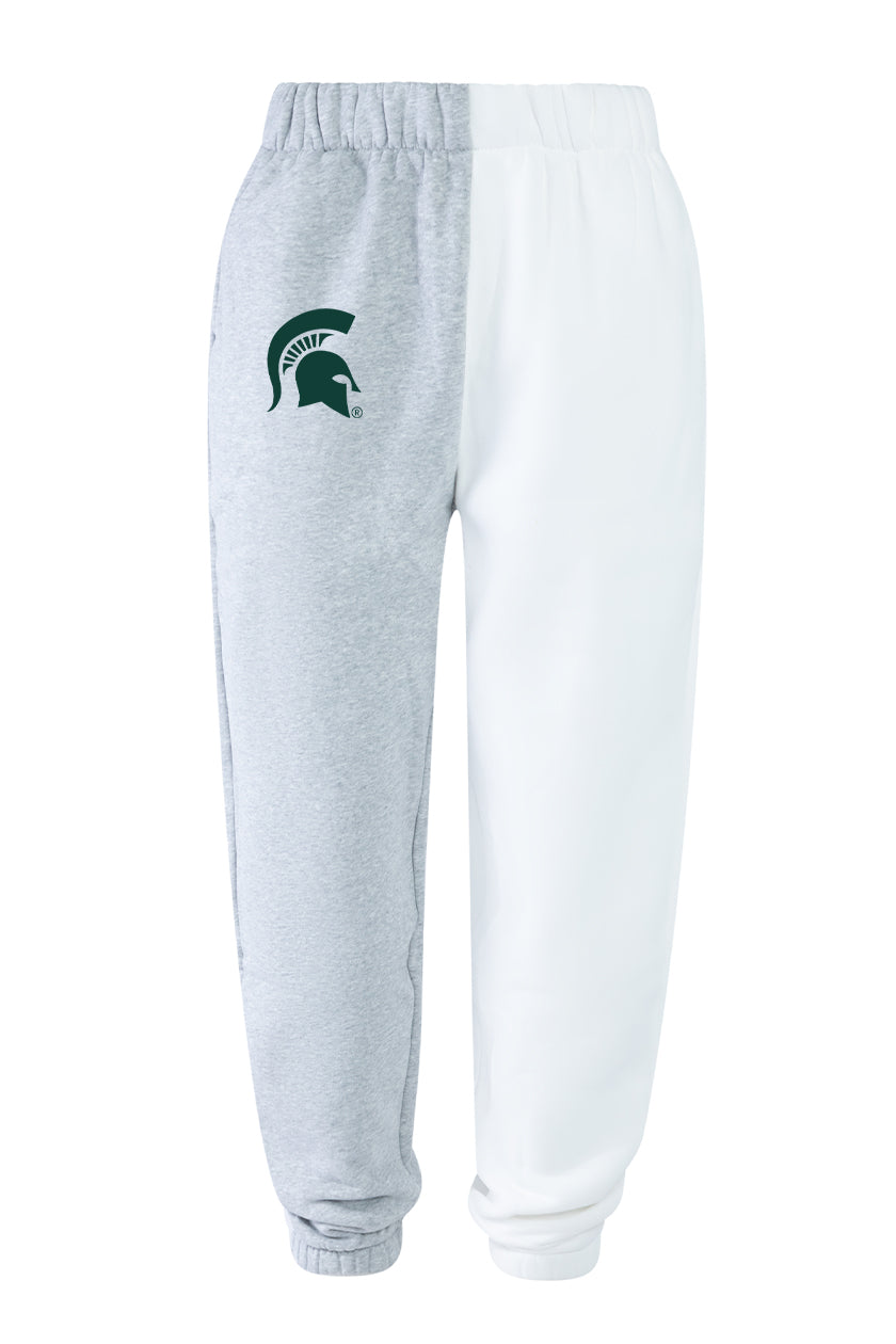 Michigan State Color-Block Sweats