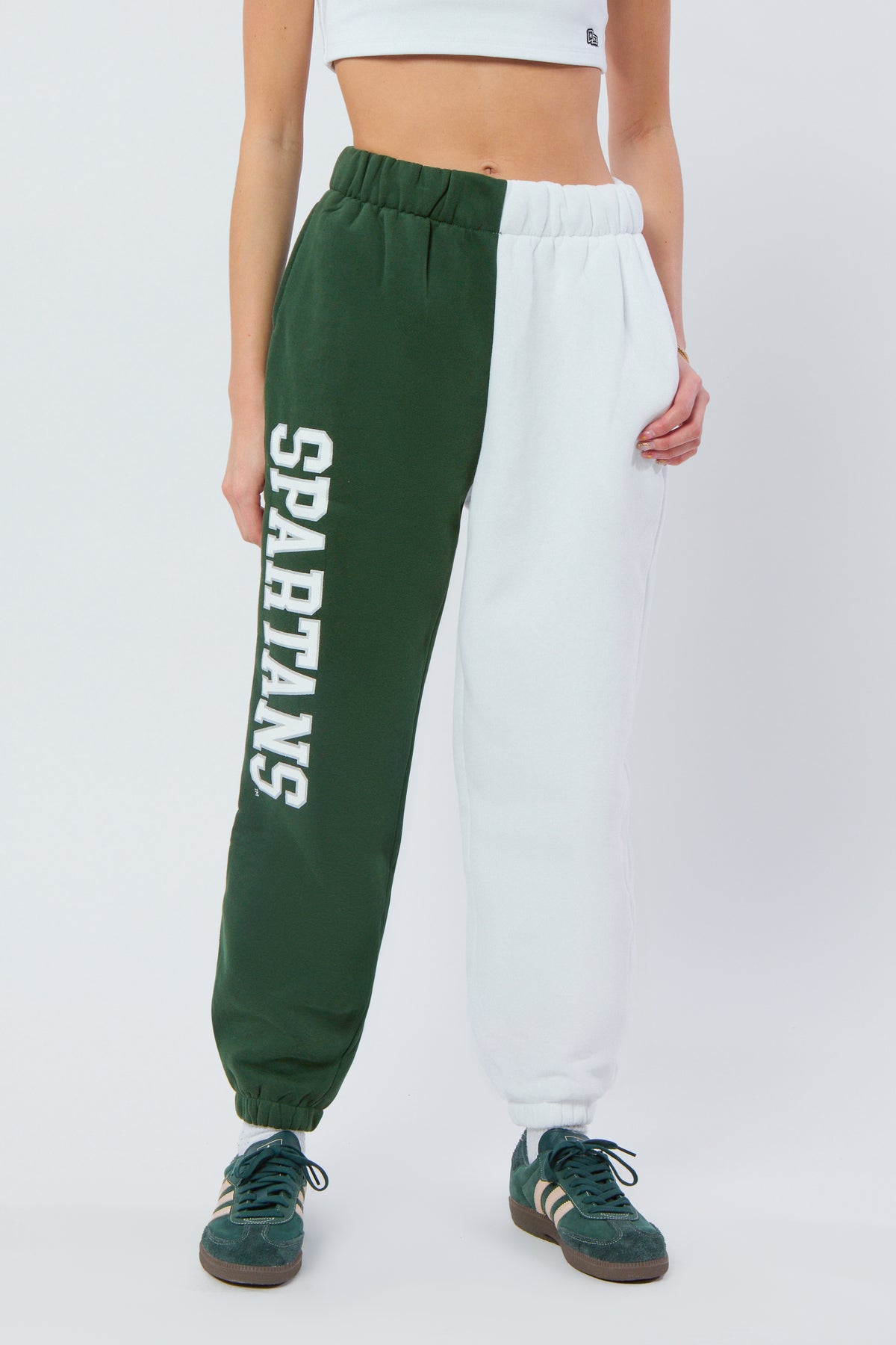 Michigan State Color-Block Sweats