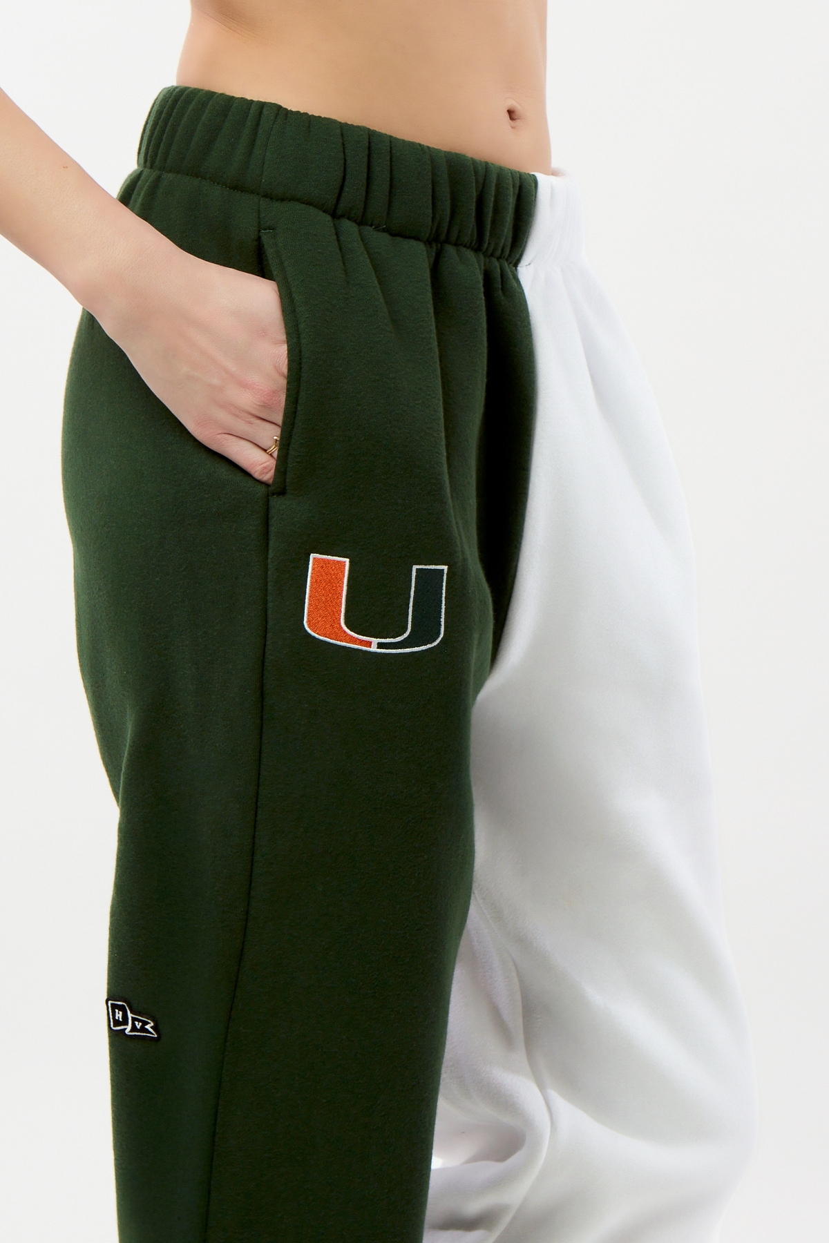 University of Miami Color-Block Sweats