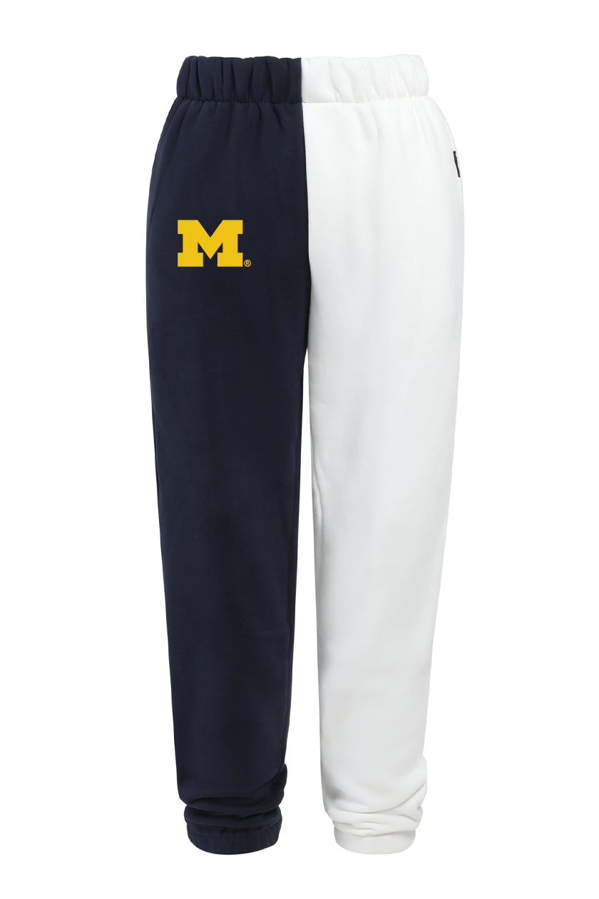 University of Michigan Color-Block Sweats