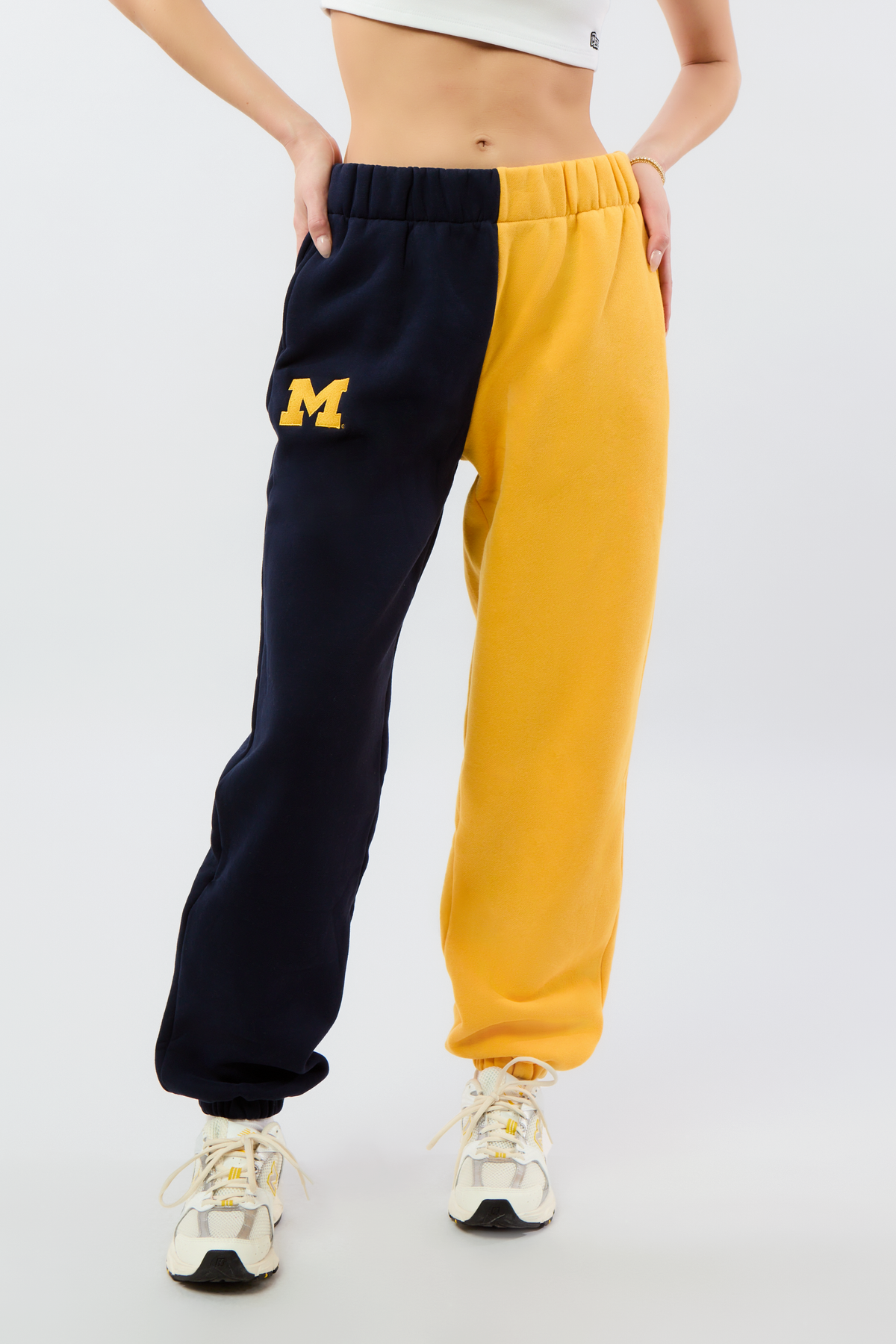 University of Michigan Color-Block Sweats