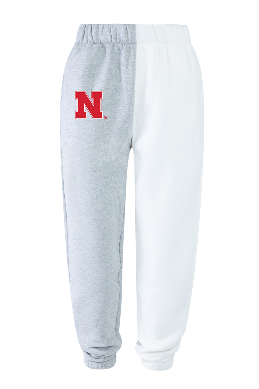 University of Nebraska Color-Block Sweats