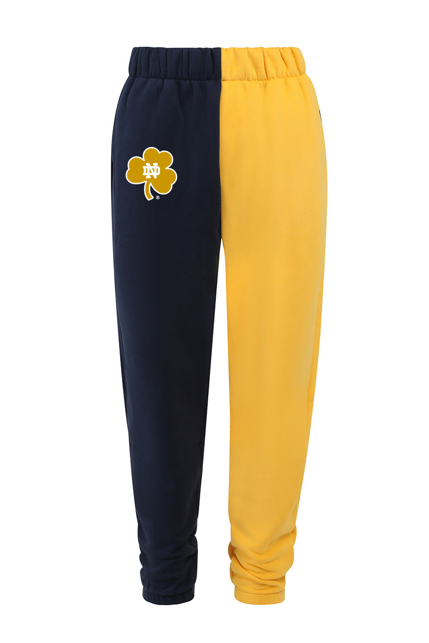 Notre Dame Color-Block Sweats