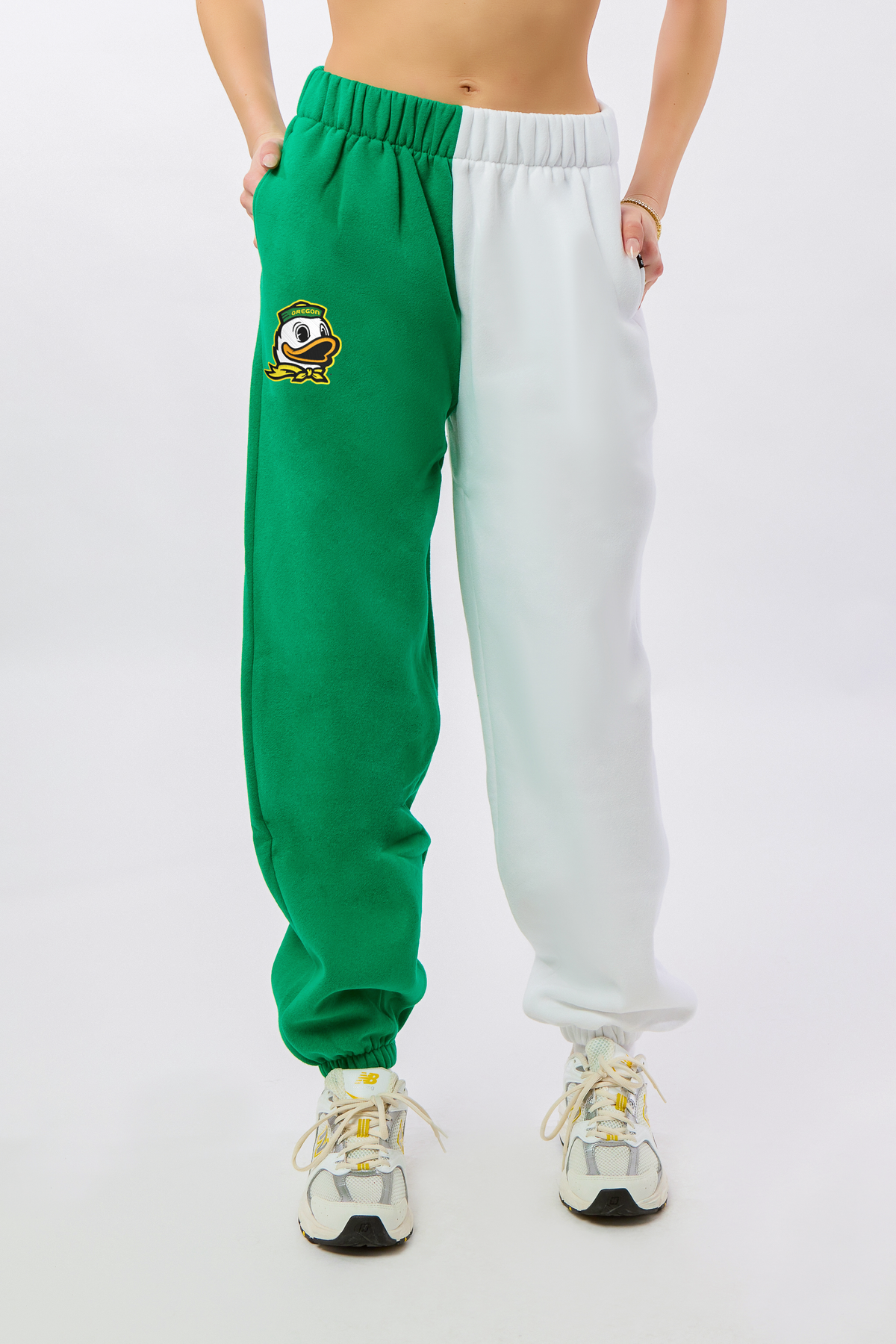 University of Oregon Color-Block Sweats