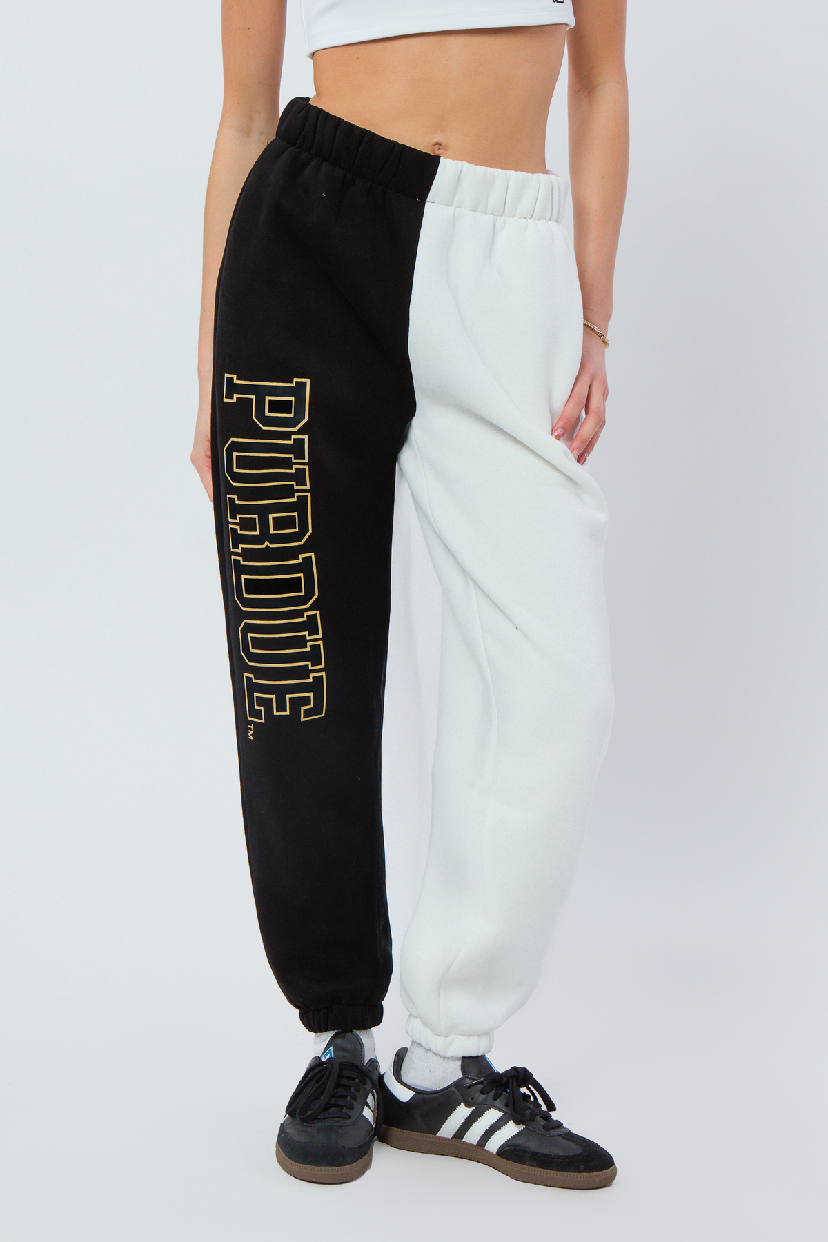 Purdue University Color-Block Sweats