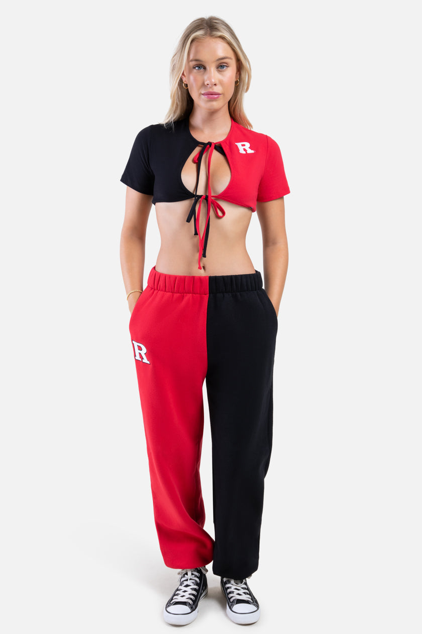 Rutgers Color-Block Sweats