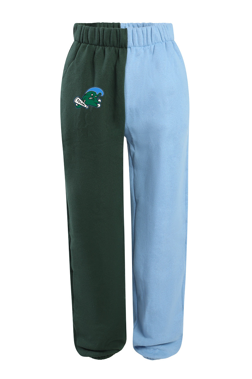 Tulane University Color-Block Sweats