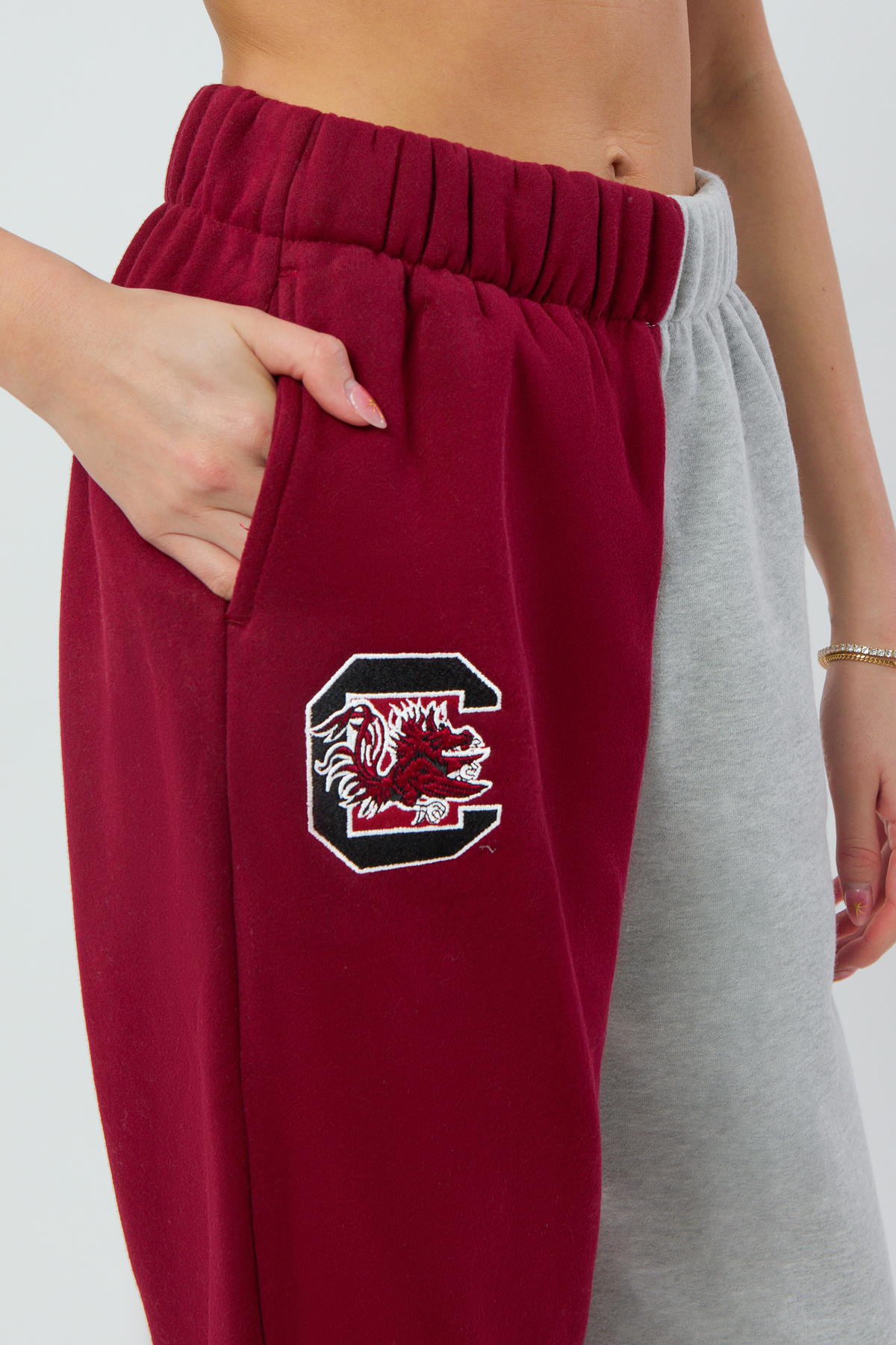 University of South Carolina Color-Block Sweats