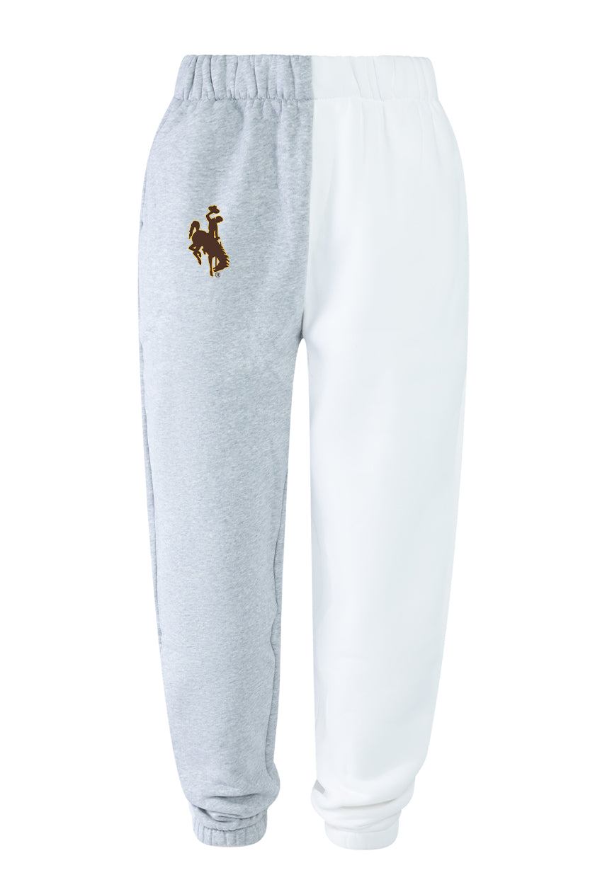 University of Wyoming Color-Block Sweats